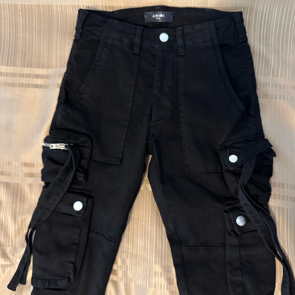 Amiri black limited Rock n Roll pants Sz 28